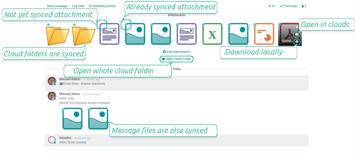 Integrate DropBox
