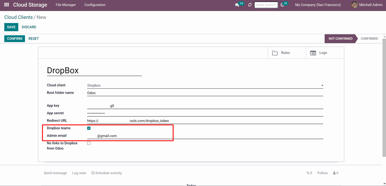 Odoo • Image and Text